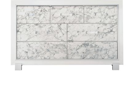 SKYE MARBLE WHITE DRESSER